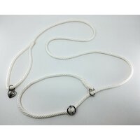 Výstavné vodítko PROFI 150cm 6mm biela SO STOPOM